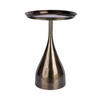 BEISTELLTISCH Schwarz rund  - Schwarz, Design, Metall (40,5/58,5cm) - Kayoom