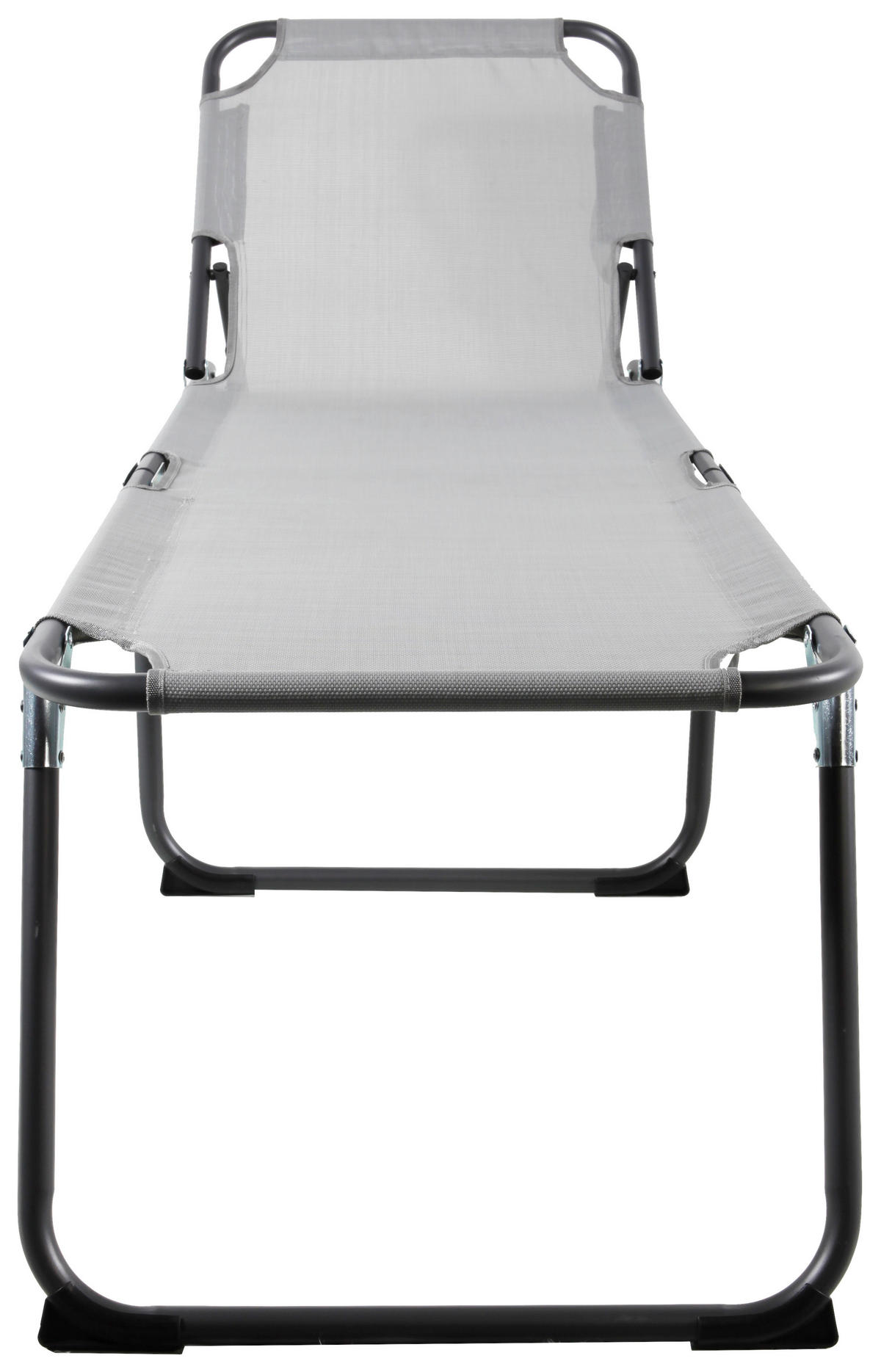 TROJNOHÉ LEŽADLO kov, textil - svetlosivá/antracitová, Design, kov/textil (59/45/193cm) - Ambia Garden