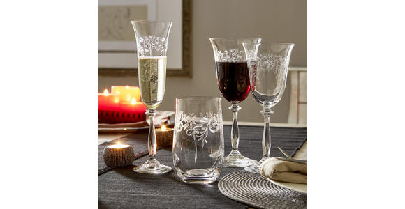 SEKTGLAS-SET  6-teilig  - Klar, Trend, Glas (0,19l) - Novel