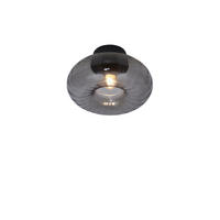 TAKLAMPA Brussels 28 cm  - svart, Basics, metall/glas (28cm) - It's about Romi