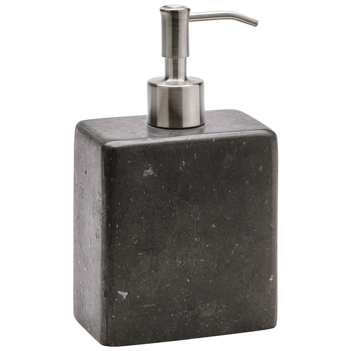 SEIFENSPENDER HAMMAM - Dunkelgrau/Grau, Basics, Stein (6/10/17,5cm) - Aquanova