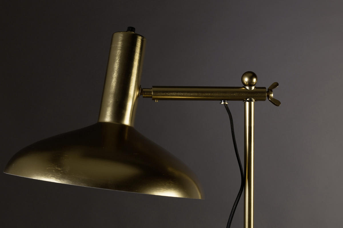 STEHLEUCHTE 69/160 cm    - Messingfarben, Trend, Metall (69/160cm) - Zuiver