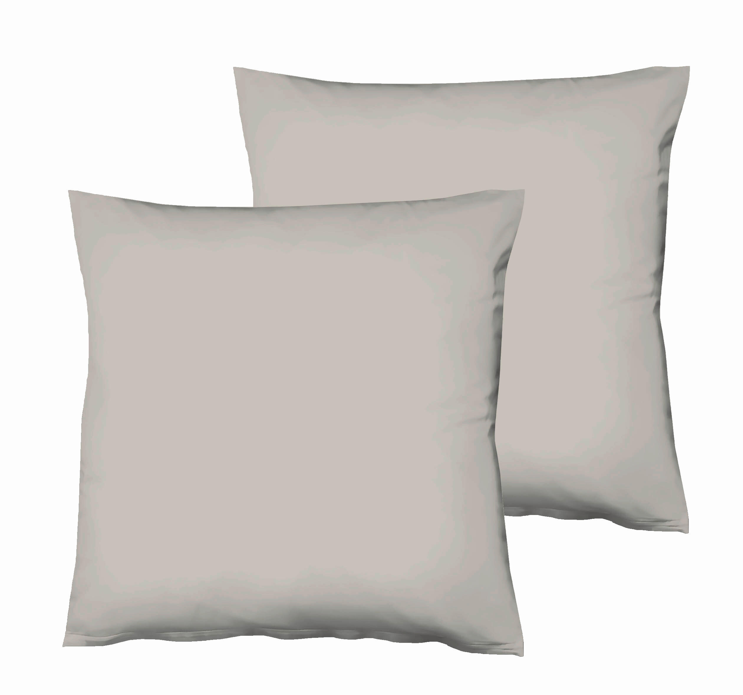 Fleuresse Kopfkissenbezug Grau 80x80 cm