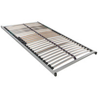 LATTENROST 80/200 cm Birke, Buche  - Anthrazit/Silberfarben, Basics, Holz (80/200cm) - Livetastic