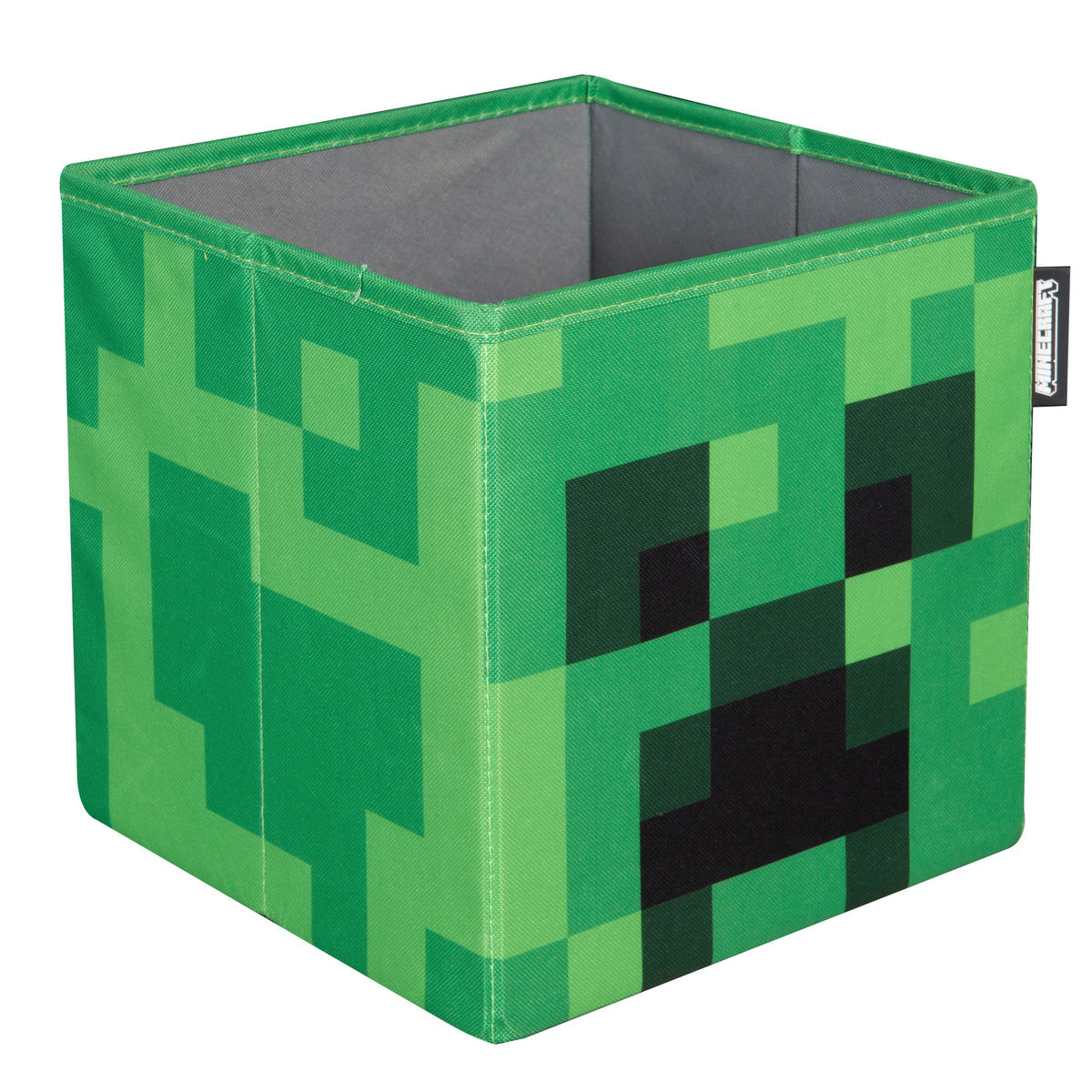 FALTBOX - Schwarz/Braun, MODERN, Textil (27/27/27cm) - Minecraft