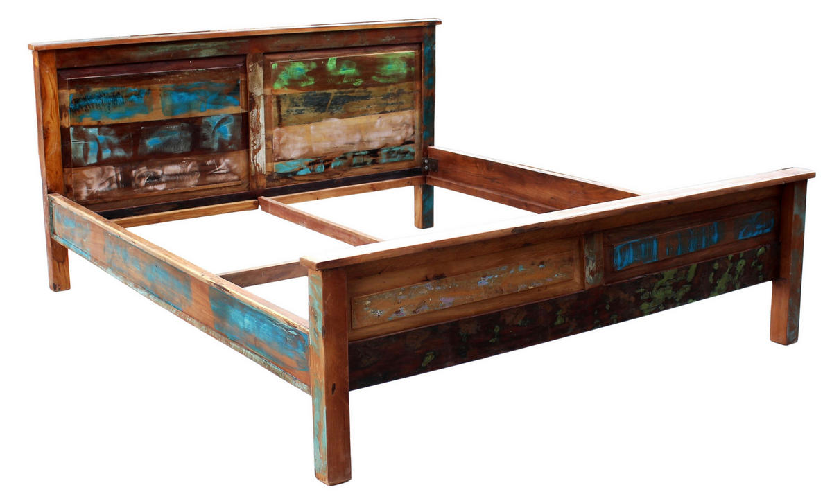 BETTRAHMEN 180/200 cm  in Multicolor  - Multicolor, Basics, Holz (180/200cm) - Livetastic