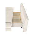 SCHLAFSOFA mit Schlafen auf Sitzhöhe, haustierfreundlicher Bezug Cord Beige - Beige/Buchefarben, KONVENTIONELL, Holz/Textil (200/75/85cm) - Carryhome