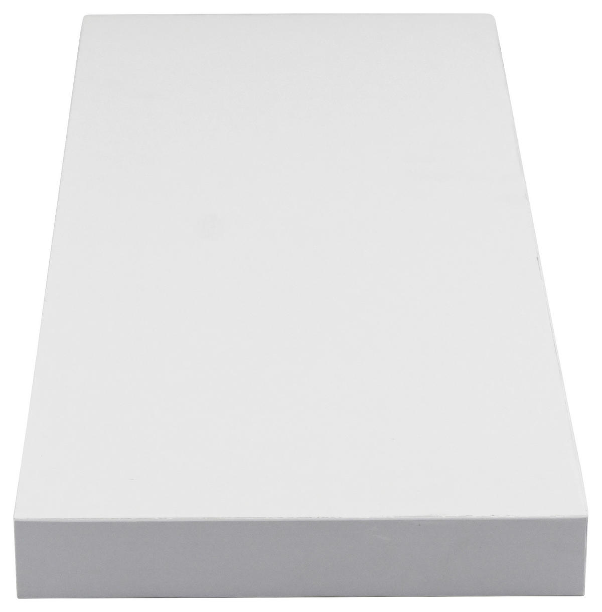 FALIPOLC 60/3,8/23,5 cm fehér  - fehér, Basics, faalapú anyag/fém (60/3,8/23,5cm) - Boxxx
