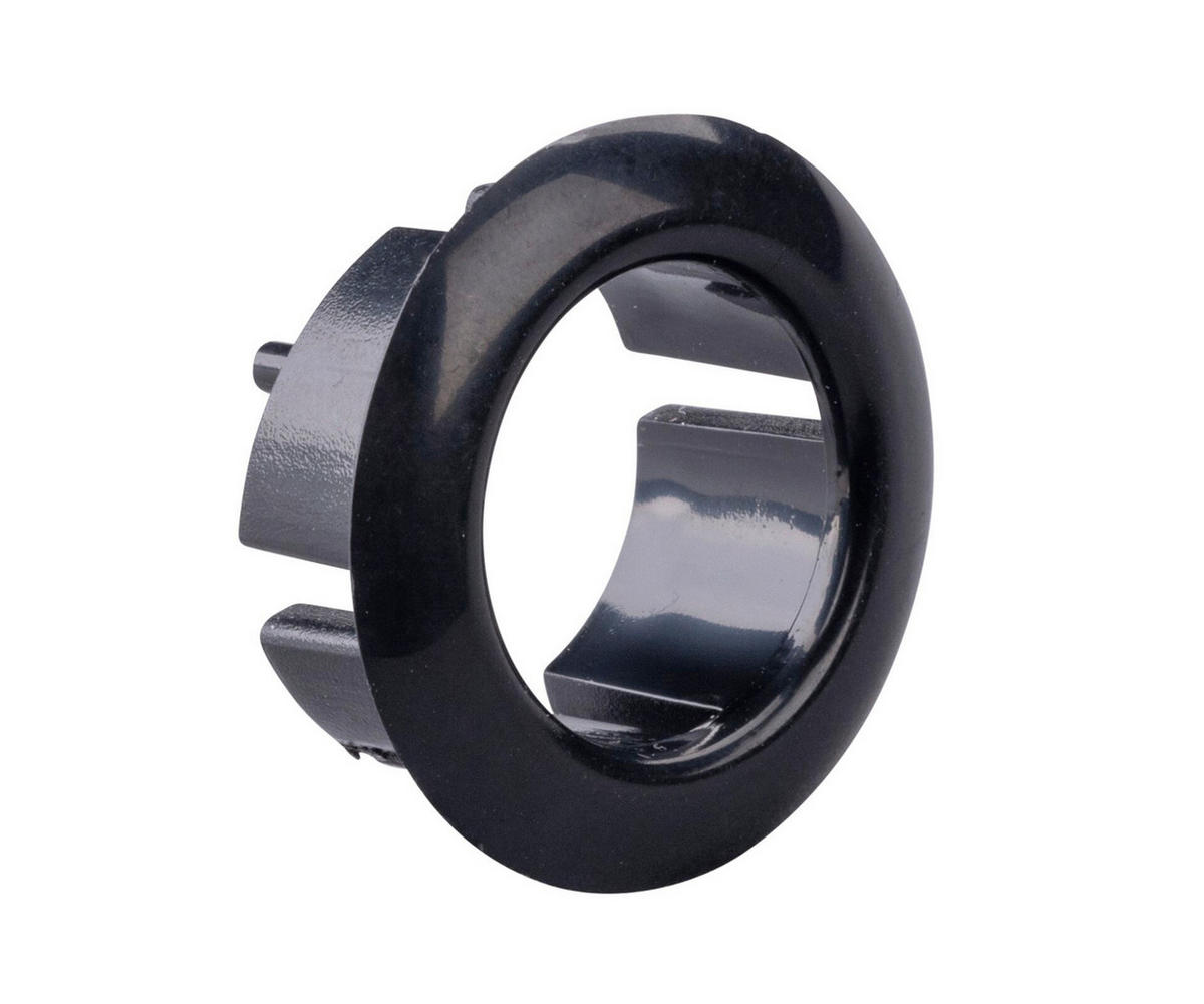 AB- UND ÜBERLAUFGARNITUR ACCESSOIRES  - Schwarz, Basics, Kunststoff (2,5/2,5/1,7cm) - MID.YOU