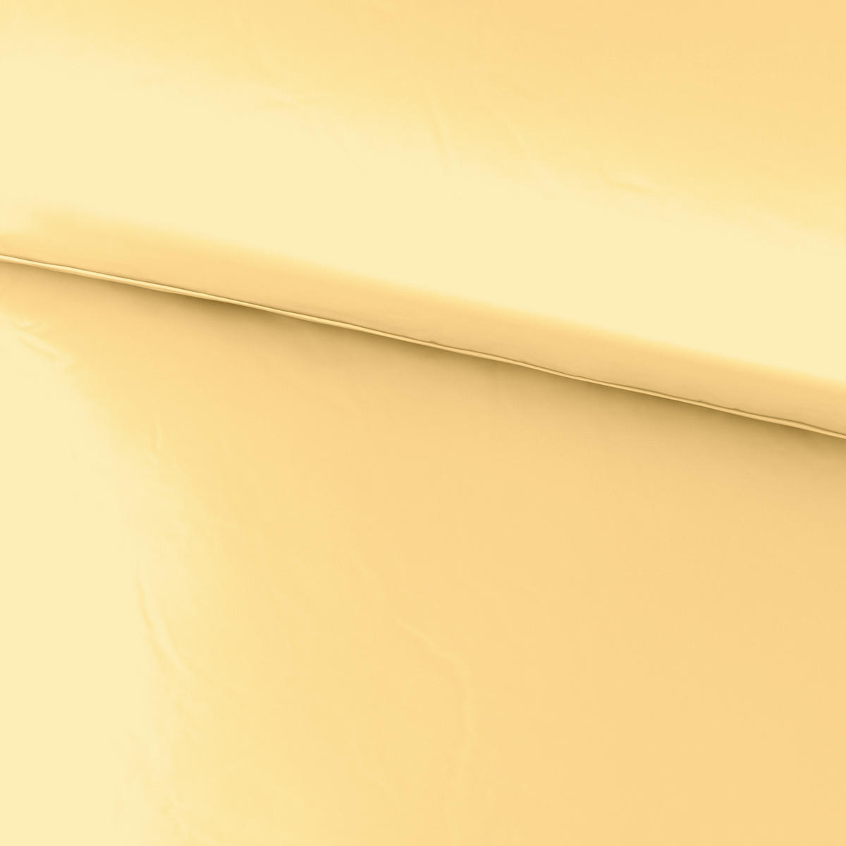 BETTWÄSCHE 2-teilig TANJA Satin 200/200 cm  - Gelb, Basics, Textil (200/200cm) - Novel