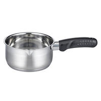 STIELKASSEROLLE Turmalin  - Edelstahlfarben, Basics, Metall (16cm) - ELO