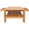 COUCHTISCH in Holz 110/70/47,5 cm  - Wildeiche, KONVENTIONELL, Holz (110/70/47,5cm) - Linea Natura