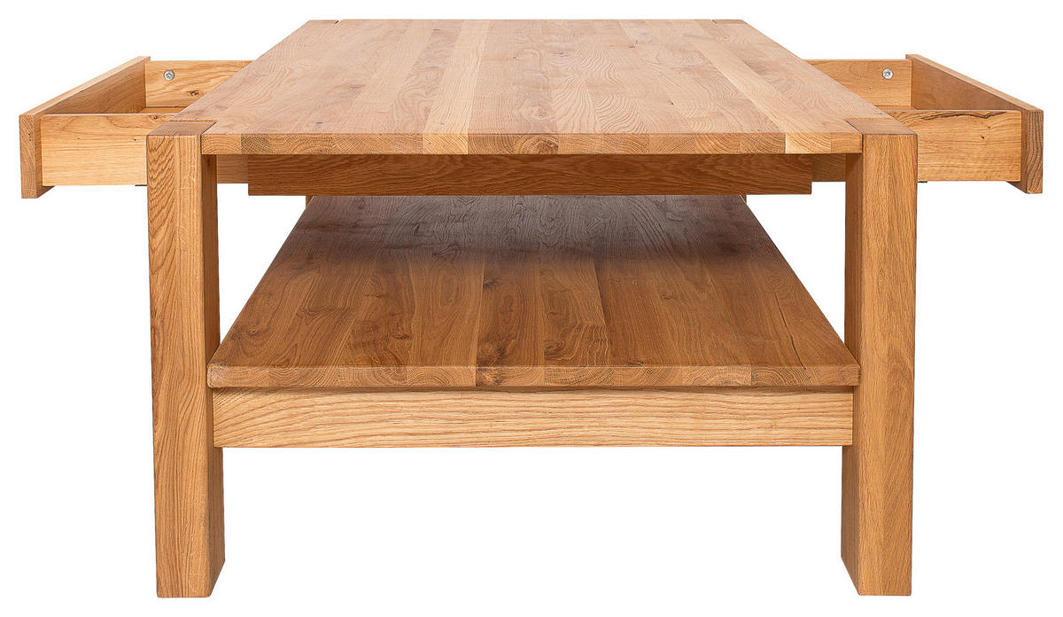 COUCHTISCH in Holz 110/70/47,5 cm  - Wildeiche, Konventionell, Holz (110/70/47,5cm) - Linea Natura