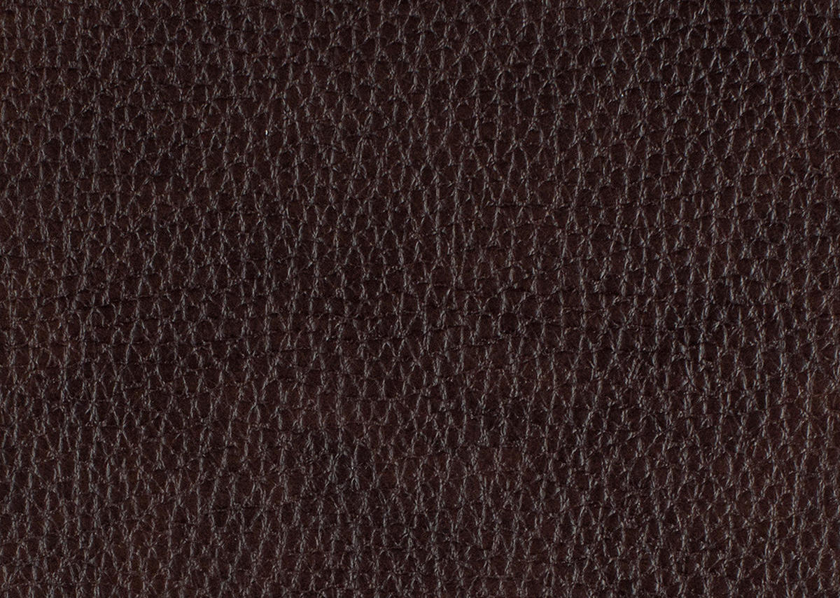 ECKSOFA in Echtleder Dunkelbraun  - Hellbraun/Dunkelbraun, Design, Leder/Metall (298/298cm) - Chilliano
