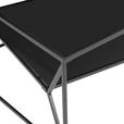 COUCHTISCH Rauchglas, ESG, Klarglas 75/75/43 cm quadratisch Grau, Schwarz  - Schwarz/Grau, Design, Glas/Metall (75/75/43cm) - Carryhome