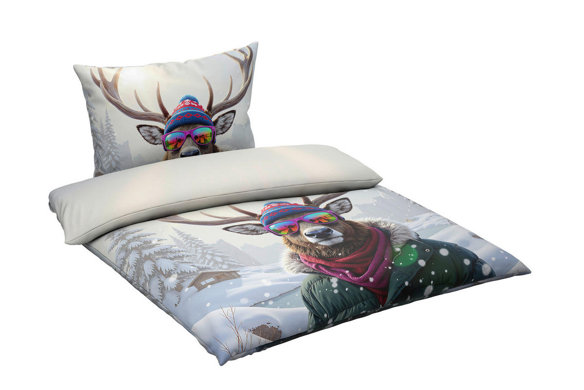 BETTWÄSCHE 2-teilig TANJA Renforcé 140/200 cm  - Multicolor, Trend, Textil (140/200cm) - Esposa
