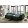 BÄDDSOFFA i vävt tyg mörkgrön  - svart/mörkgrön, Design, textil/plast (256/76/112cm) - MID.YOU