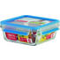 FRISCHHALTEDOSE 0,9 L - Blau/Transparent, Basics, Glas/Kunststoff (18/18/7cm) - Emsa