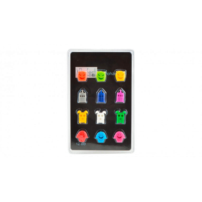 SET IDENTIFICATOARE PAHAR - Basics, plastic (12,5/19/2cm)
