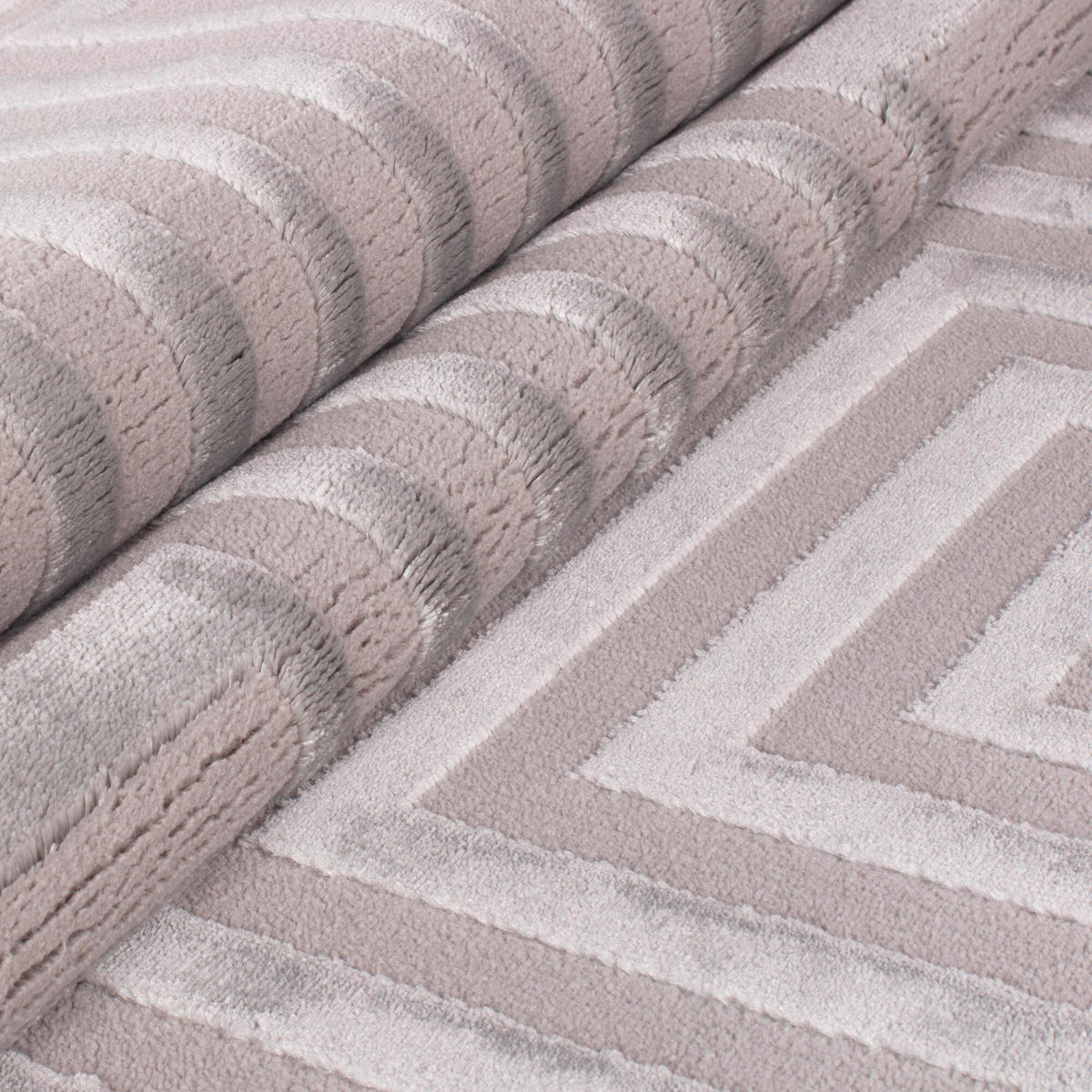 LÄUFER 80/250 cm Sahara  - Silberfarben, Design, Textil (80/250cm) - Novel