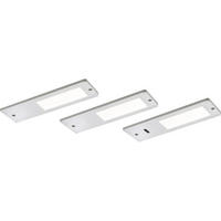 UNTERBAULEUCHTEN-SET - Alufarben, Basics, Metall (17/5/0,5cm) - HKT