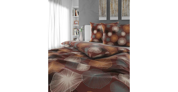 BETTWÄSCHE Satin 200/200 cm  - Braun, Textil (200/200cm) - Esposa