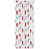 SÖTÉTÍTŐFÜGGÖNY blackout (fényzáró)  - piros, Konventionell, textil (135/245cm) - Esposa