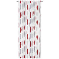 SÖTÉTÍTŐFÜGGÖNY blackout (fényzáró)  - piros, Konventionell, textil (135/245cm) - Esposa