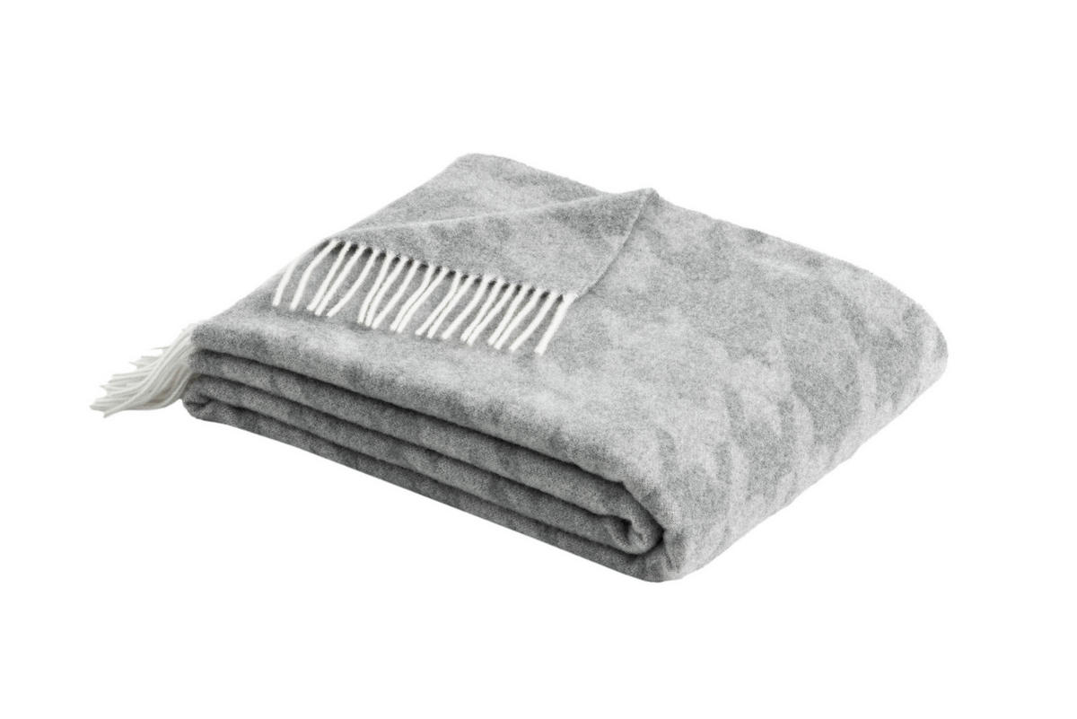 PLAID 150/200 cm  - Grau, Basics, Textil (150/200cm) - Bugatti