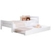 AUSZIEHBETT 90/200 cm  in Weiß  - Weiß, MODERN, Holz (90/200cm) - MID.YOU