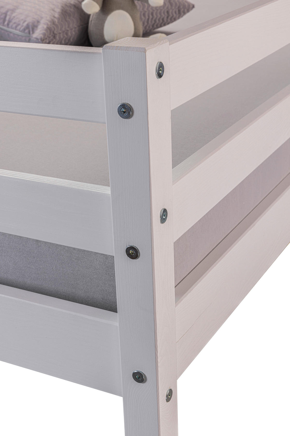 ETAGENBETT 90-140/200 cm Weiß  - Naturfarben/Weiß, MODERN, Holz (90-140/200cm) - MID.YOU