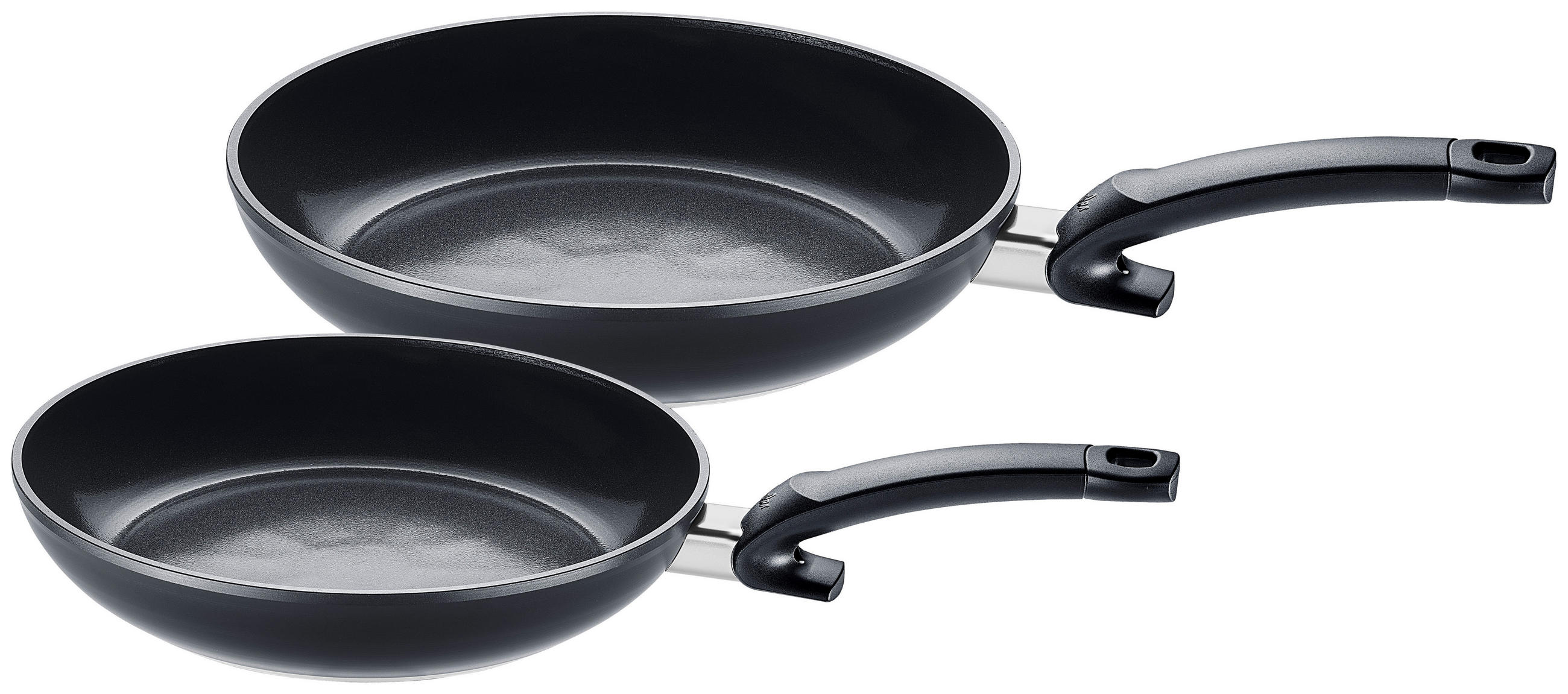 SET PONEV CERATAL® CLASSIC aluminij 2-delni  - črna, Basics, kovina (24 / 28cm) - Fissler
