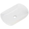 WASCHBECKEN 50/12,5/31,5 cm  - Weiß, MODERN, Keramik (50/12,5/31,5cm) - MID.YOU