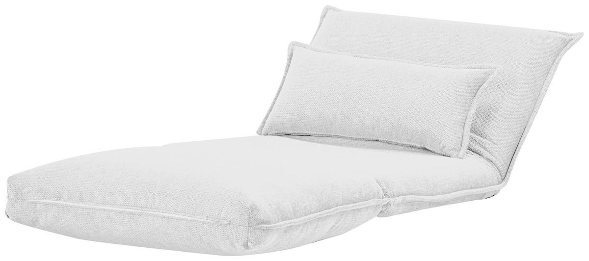 SCHLAFSESSEL  in Webstoff Creme  - Creme, MODERN, Textil (85,5/59/67cm) - MID.YOU