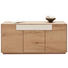 SIDEBOARD Wildeiche massiv gebürstet, lackiert Eichefarben - Eichefarben, Design, Holz (147/67,3/44cm) - Valnatura