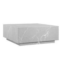 COUCHTISCH 90/90/35 cm quadratisch Grau  - Grau, Design, Holzwerkstoff (90/90/35cm) - Livetastic