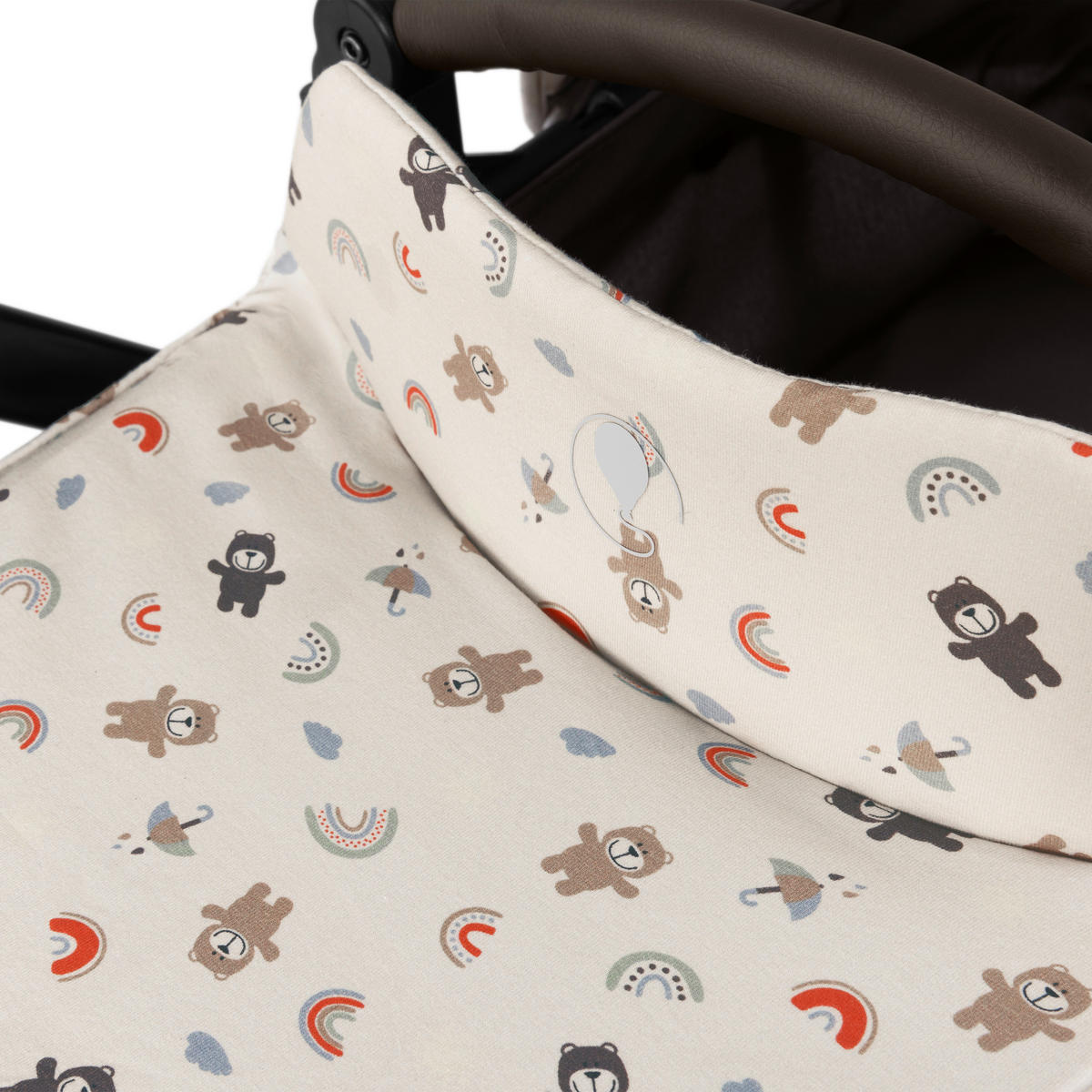 PUPPENWAGEN - Beige/Multicolor, Basics, Textil (62/45/67cm) - ABC Design