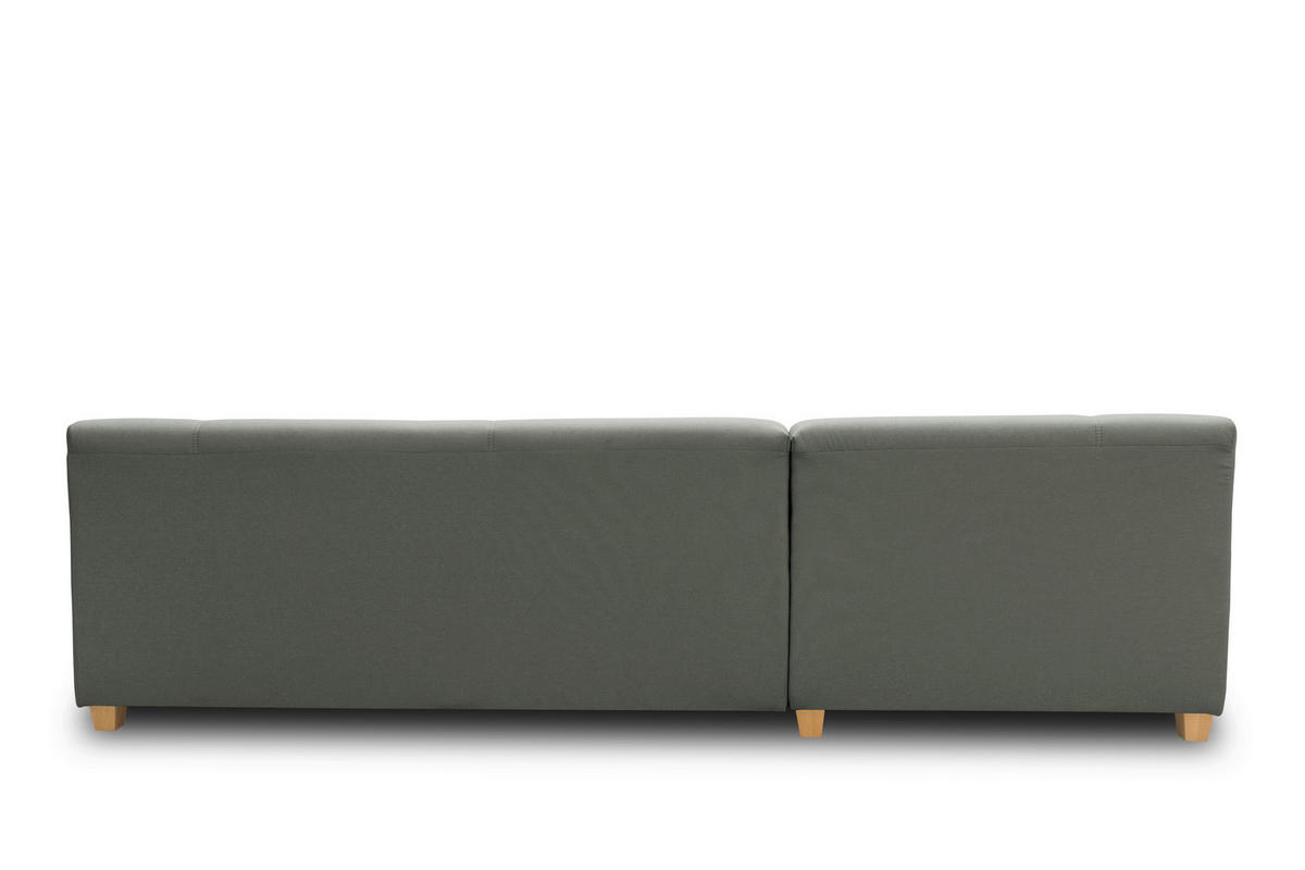 ECKSOFA TINOS Grün Webstoff  - Beige/Grün, Basics, Textil (273/157cm) - MID.YOU