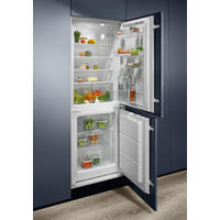 KÜHL-GEFRIER-KOMBINATION KNS5LE16S  - Weiß, Basics, Kunststoff/Metall (54,8/157,2/54,9cm) - Electrolux