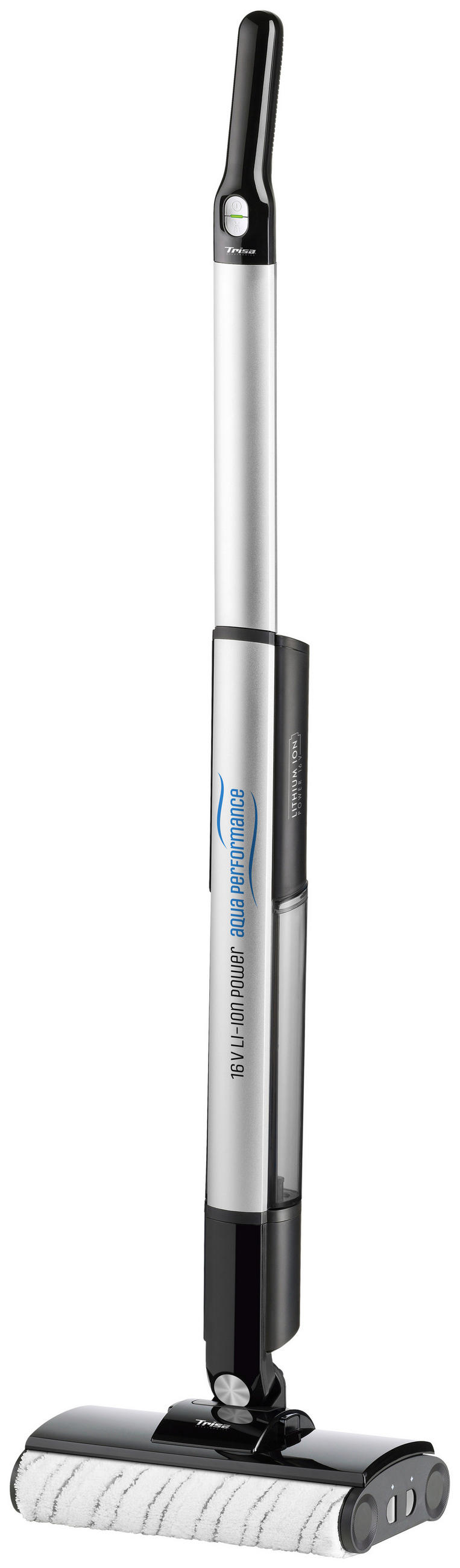 HARTBODENREINIGER  - Hellgrau/Hellblau, Basics, Kunststoff (17.4/28.4/113.40cm) - Trisa Electronics