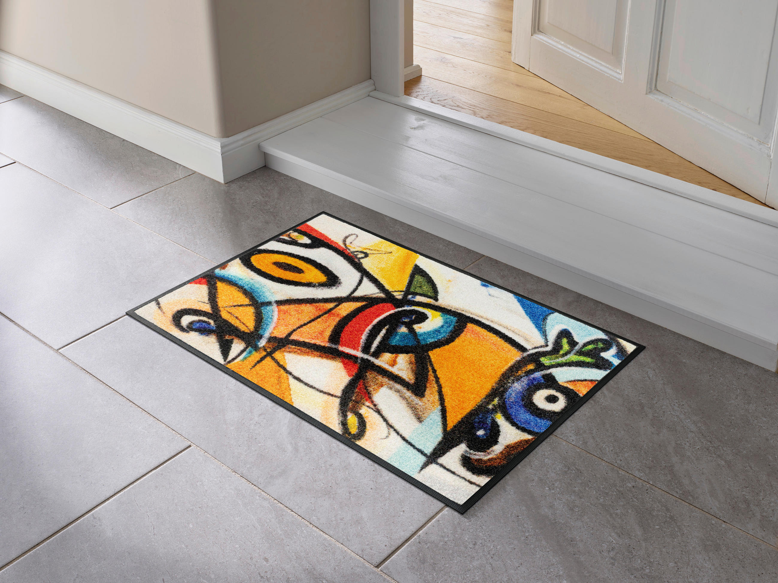 COVORAȘ DE INTRARE 50/75 cm  - multicolor, Konventionell, plastic (50/75cm) - wash+dry