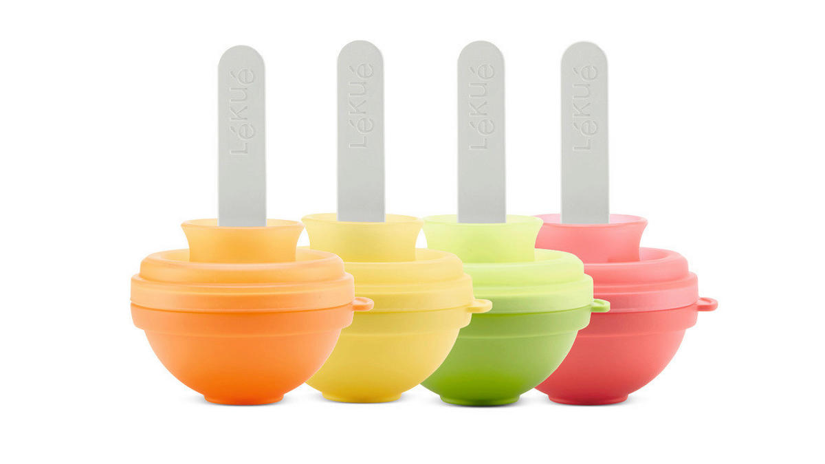 MODLA ZA SLADOLED - višebojna, Osnovno, plastika (6,4/6,8/12cm) - LEKUE