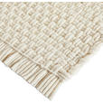 HANDWEBTEPPICH 160/230 cm Weiß  - Weiß, Basics, Textil (160/230cm) - Linea Natura