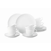 KÁVOVÁ SOUPRAVA porcelán keramika  - bílá, Basics, keramika - Seltmann Weiden