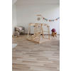 KLETTERGERÜST - Birkefarben/Weiß, Basics, Holz (115/110/113cm)