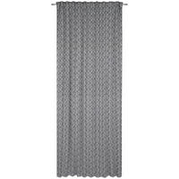 GARDINLÄNGD ej transparent  - grå, Klassisk, textil (140/260cm) - Dieter Knoll