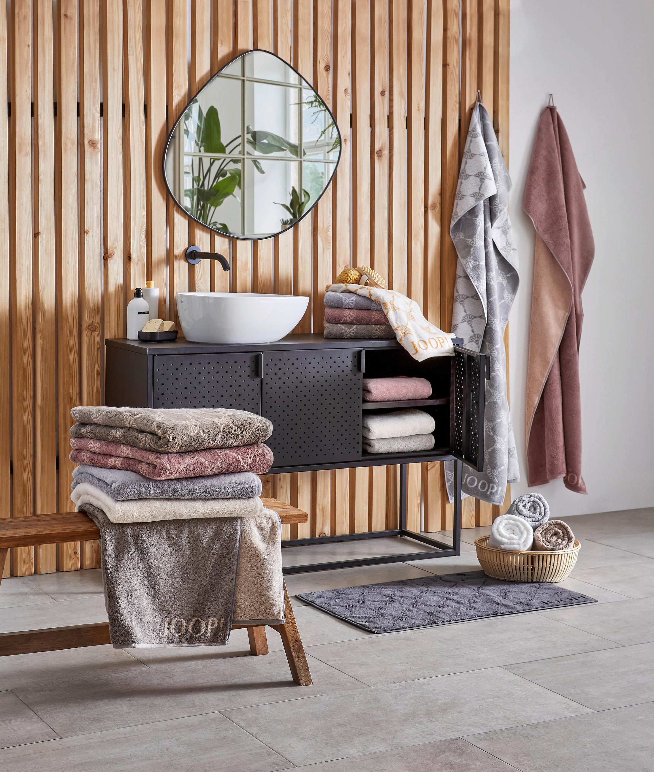 UTERÁK NA RUKY, 50/100 cm, bobuľová - bobuľová, Design, textil (50/100cm) - Joop!