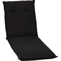 LIEGENAUFLAGE in Anthrazit Uni  - Anthrazit, Basics, Textil (191/58/8cm) - Gardenson