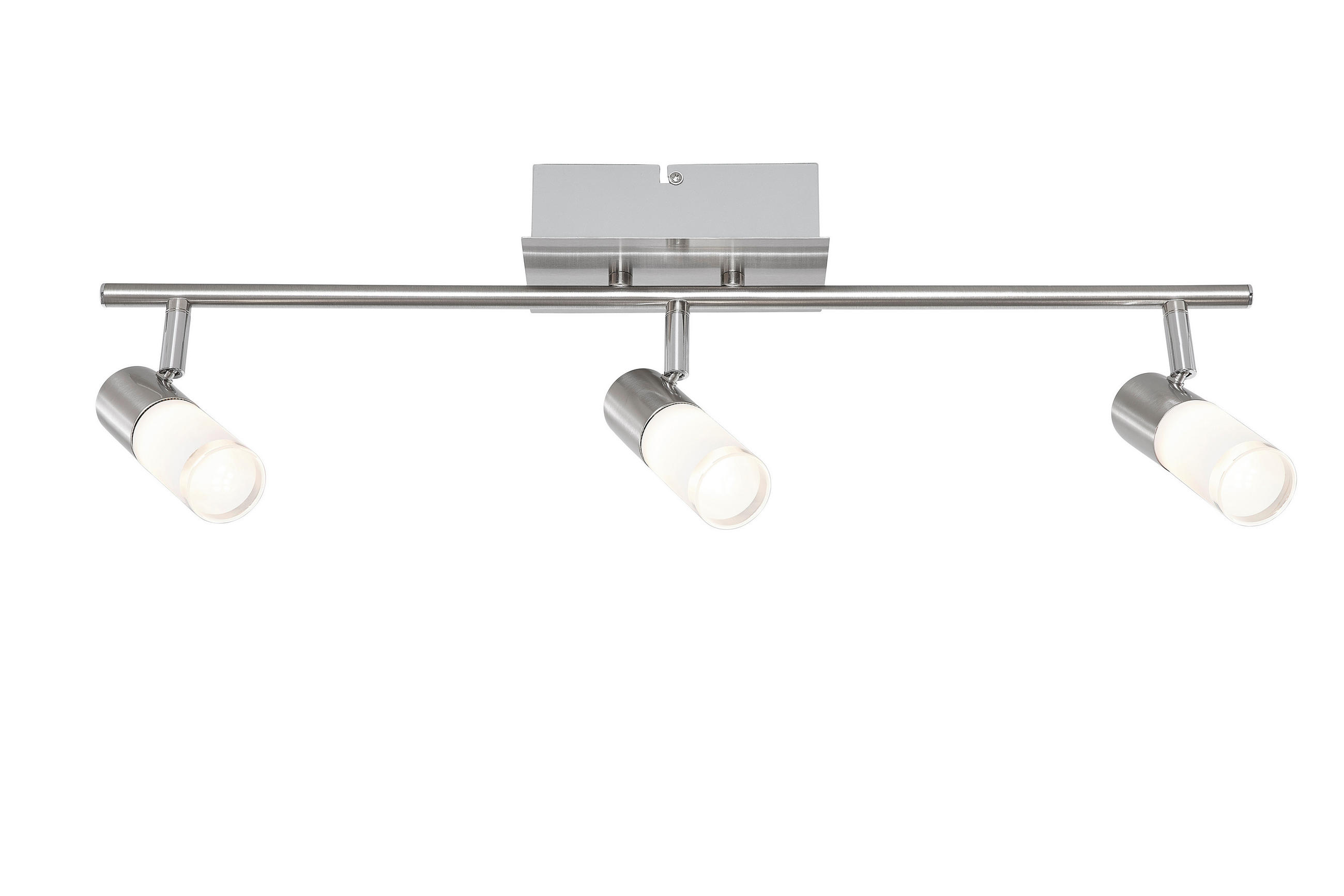 LED-STRAHLER 60/15/8 cm   - Chromfarben, Design, Glas/Metall (60/15/8cm) - Novel