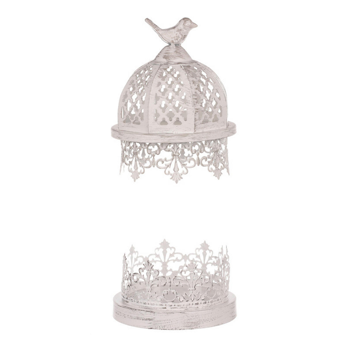 LAMPÁŠ kov - biela, Trend, kov (15/36/15cm)